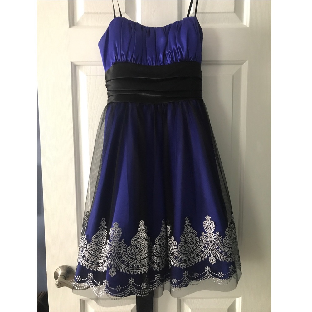 Cobalt blue dress